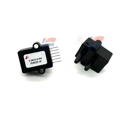 5 Sensores de pressão montados em placa INCH-D-MV Dual Radial Barbed SIP-6