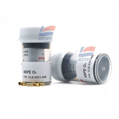 YJJ 4SPE O2 CLE-0231-40S Sensor eletrotécnico de monitorização da concentração de oxigénio Sensor de gás Carga máxima de O2 para níveis elevados de O2