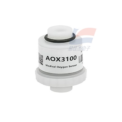 Sensor de oxigênio eletroquímico YJJ AOX3100 de faixa completa sem chumbo, bateria de oxigênio com compensação de temperatura