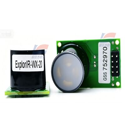 YJJ GSS ExplorIR-WX-20 NDIR Sensor de gás CO2 0-20% Saída UART de baixa potência para detector de ar portátil