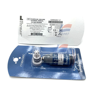 MAX250E R125P03-002 Sensor de Gás de Oxigénio Electroquímico Dissolvido para Equipamento de Respiração
