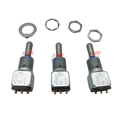 11TW1-7 Interruptor SPDT com pólo único, com dois tubos