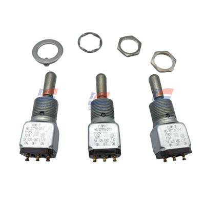 Lance do dobro de 11TW1-7 o interruptor de alavanca SPDT do único Polo iluminou não