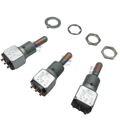 Lance do dobro de 11TW1-7 o interruptor de alavanca SPDT do único Polo iluminou não