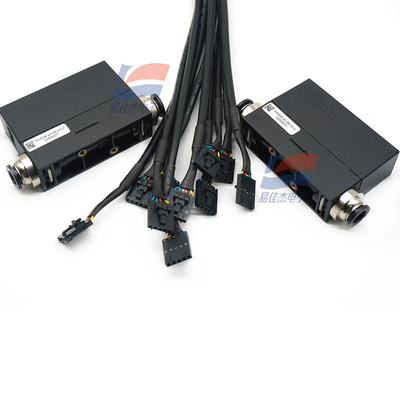 Sensor de fluxo médico do ar de FS4008-20-O8-CV-C fácil instalar o medidor de fluxo