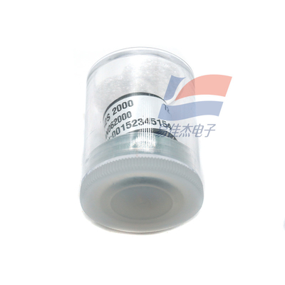 Sensor de sensibilidade do gás H2S 2000 para 0-2000 Ppm Faixa de medição 60 25 NA/ppm 10 Ohm Resistência de carga