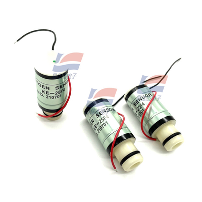YJJ 0-100% Sensor de oxigénio japonês KE-25F3 KE-25F4 Máquina de anestesia Concentrador de oxigénio Detector de incêndio