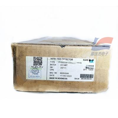 Sensor de gás infravermelho piroeléctrico YJJ PYS3228TC G5G20/3506 Detecção de hidrocarbonetos