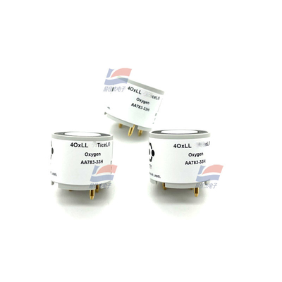 4OxLL Sensor de gás de oxigénio O2 para segurança industrial Número de peça AA783-33H 30% vol. O2 Sobrecarga máxima