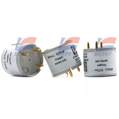 4OxLL Sensor de gás de oxigénio O2 para segurança industrial Número de peça AA783-33H 30% vol. O2 Sobrecarga máxima
