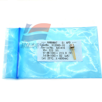 YJJ S12060-10 Silicon APD Coeficiente de baixa temperatura para banda de 800 nm
