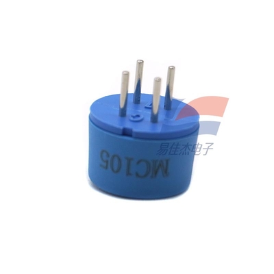 MC105 Sensor de gás inflamável catalítico adota o princípio de combustão catalítico e seus dois braços de ponte elétrica consiste em um elemento de teste e um elemento de compensação