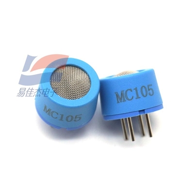 MC105 Sensor de gás inflamável catalítico adota o princípio de combustão catalítico e seus dois braços de ponte elétrica consiste em um elemento de teste e um elemento de compensação
