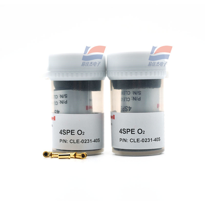 YJJ 4SPE O2 CLE-0231-40S Sensor eletrotécnico de monitorização da concentração de oxigénio Sensor de gás Carga máxima de O2 para níveis elevados de O2
