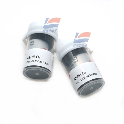 YJJ 4SPE O2 CLE-0231-40S Sensor eletrotécnico de monitorização da concentração de oxigénio Sensor de gás Carga máxima de O2 para níveis elevados de O2