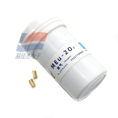MEu-2O2 Sensor de oxigénio é um sensor de tipo potencial fixo O oxigénio sofre uma reação de redução no eletrodo de trabalho