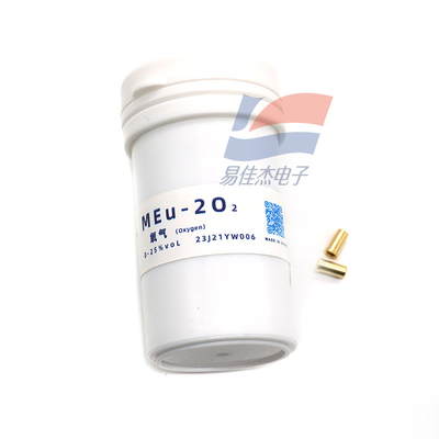 MEu-2O2 Sensor de oxigénio é um sensor de tipo potencial fixo O oxigénio sofre uma reação de redução no eletrodo de trabalho