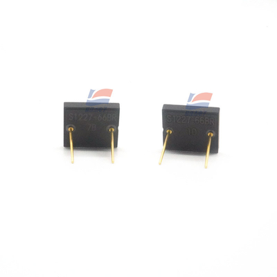 YJJ S1227-66BQ Tipo de janela de fotodiodo de quartzo de silício é adequado para fotometria de precisão nos comprimentos de onda ultravioleta a visível