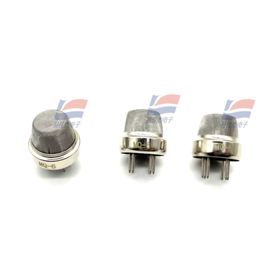 Sensor de gases inflamáveis MQ-6 MOS para detecção de gás liquefeito CH4 metano Alarme industrial de gás inflamável e detector de gás portátil