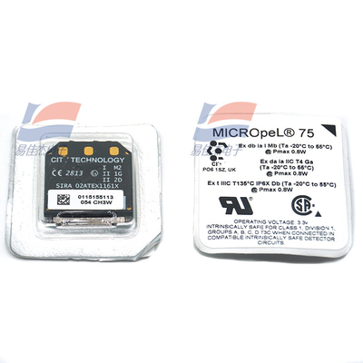 Micropel 75c SR-W-M-75C Sensor de gases combustíveis Micropel 75c Número de peça: PM769-000 ATEX UL E CSA Homologações Resiste ao ensaio de impacto EN/IEC 60079-0 Efeitos de orientação reduzida