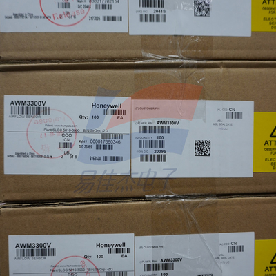 YJJ AWM3300V Sensor de fluxo de massa de gás de micro-ponte para HVAC Shell de silício 8V Tensão mínima de alimentação
