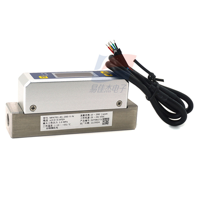 YJJ MF4701-R1-200-V-N Display Digital Fluxímetro de massa de gás micro de alta precisão