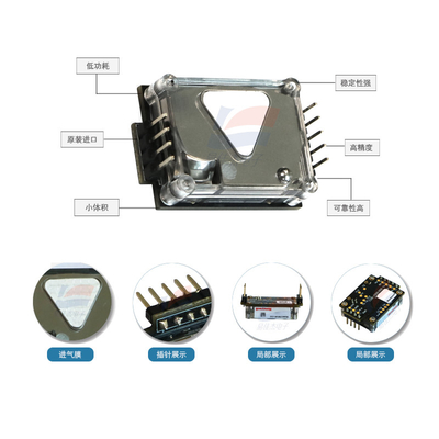 YJJ CRIR M1 CO2 C06-0801-000 Sensor de dióxido de carbono Sensor de gás principal de infravermelho não dispersivo (NDIR)