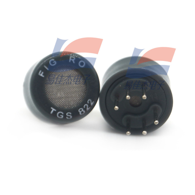 Sensor de gás TGS822 Vapores de solvente orgânico (alcool) Sensor de alta sensibilidade ao etanol e outros solventes orgânicos para detector de álcool Fábrica de limpador a seco Indústria de semicondutores