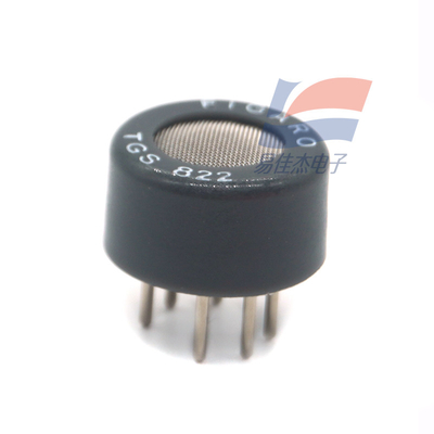 Sensor de gás TGS822 Vapores de solvente orgânico (alcool) Sensor de alta sensibilidade ao etanol e outros solventes orgânicos para detector de álcool Fábrica de limpador a seco Indústria de semicondutores