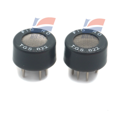 Sensor de gás TGS822 Vapores de solvente orgânico (alcool) Sensor de alta sensibilidade ao etanol e outros solventes orgânicos para detector de álcool Fábrica de limpador a seco Indústria de semicondutores