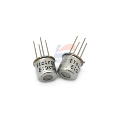 TGS2619-C00/C01 Sensor de consumo de gás Alta sensibilidade ao gás metano Longa vida útil para alarmes de fuga de gás domésticos