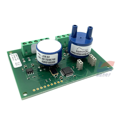 YJJ LOX-EVB Painel de avaliação do sensor de oxigénio fluorescente Três configurações de saída