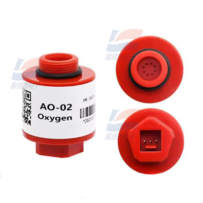 YJJ AO-02 Sensor de oxigénio eletroquímico para várias medições de concentração de oxigénio E pode substituir AO2