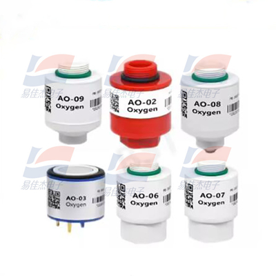 YJJ AO-03R Sensor eletrotécnico portátil de oxigénio O2 pode substituir 4OXV para detecção de concentração de oxigénio