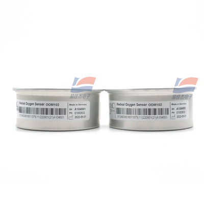 Sensor de gás de oxigénio O2 OOM102-1 E01-00-0020 Para ventiladores médicos