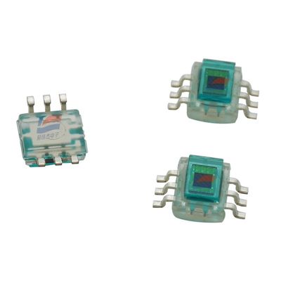 Sensor de cor encapsulado de plástico S9706 Medição simultânea de tricolor RGB -20 a 85 graus Celsius