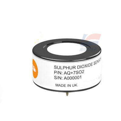AQ 7SO2 Sensor de dióxido de enxofre SO2 400 ± 100 nA / ppm Linearidade linear do sinal de saída