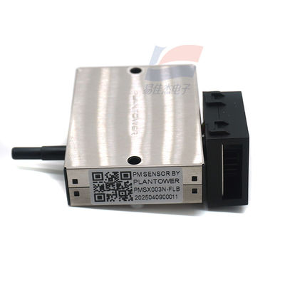 PMSX003-N Sensor de partículas a laser Faixas eficazes 0-1000μg/m3 Eficiência de contagem 50% 0,3μm 98% ≥0,5μm