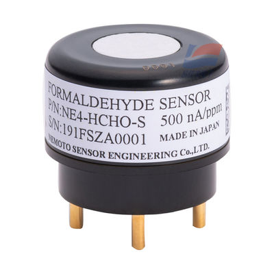 NE4-HCHO-S Sensor de formaldeído de grau industrial de três elétrodos com deriva zero de 0,2 PPM e sensibilidade de 500±150 nA/PPM