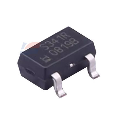 YJJ SS341RT Sensor de Efeito de Hall Digital de Polo Único SOT23 3-Pin é usado em motores sem escovas