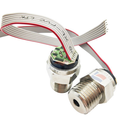Sensor de pressão de montagem em placa 89-05KS-4R, selado, manométrico, com faixa de temperatura de operação de -40 a 125 °C e sinal de saída de 125 mV