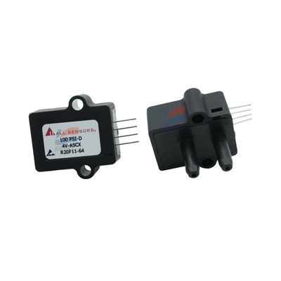 Sensores de pressão de montagem em placa 100 PSI-D-4V-ASCX Instrumentação médica diferencial