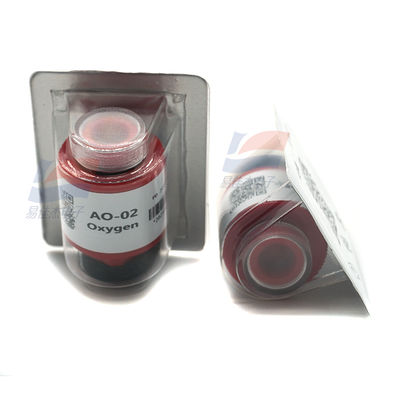 Resposta rápida e alta precisão Electroquímica por pressão parcial AO-02 Sensor de oxigénio para medição de 0-100% de O2 vol.