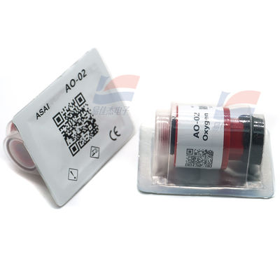 Resposta rápida e alta precisão Electroquímica por pressão parcial AO-02 Sensor de oxigénio para medição de 0-100% de O2 vol.