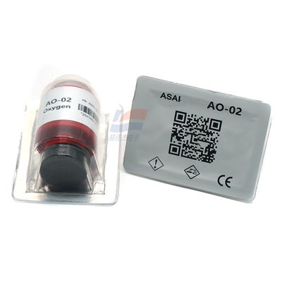 Resposta rápida e alta precisão Electroquímica por pressão parcial AO-02 Sensor de oxigénio para medição de 0-100% de O2 vol.