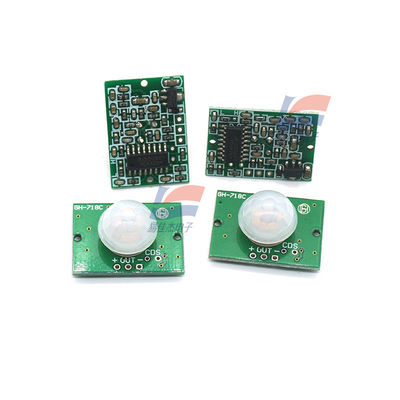 Módulo Sensor de Detecção Infravermelha Humana Termoluminescente em Miniatura YJJ GH-718A/B/C