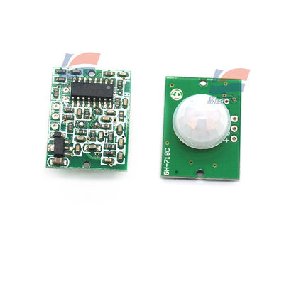Módulo Sensor de Detecção Infravermelha Humana Termoluminescente em Miniatura YJJ GH-718A/B/C