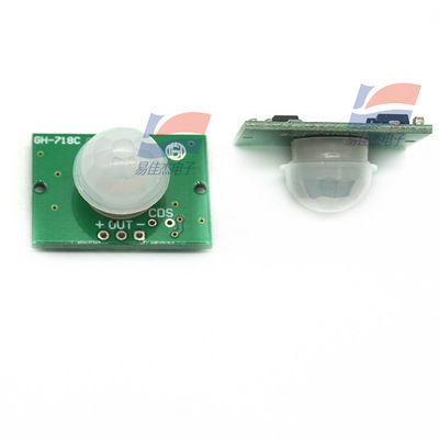 Módulo Sensor de Detecção Infravermelha Humana Termoluminescente em Miniatura YJJ GH-718A/B/C
