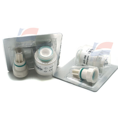 YJJ AO-08 Sensor de oxigênio eletroquímico é usado em equipamentos médicos para medir a concentração de oxigênio