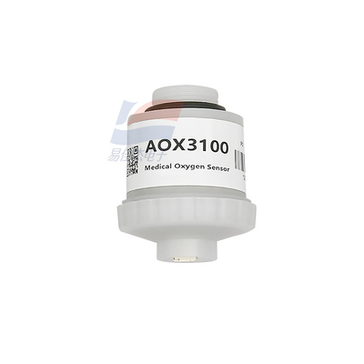 Sensor de oxigênio eletroquímico YJJ AOX3100 de faixa completa sem chumbo, bateria de oxigênio com compensação de temperatura